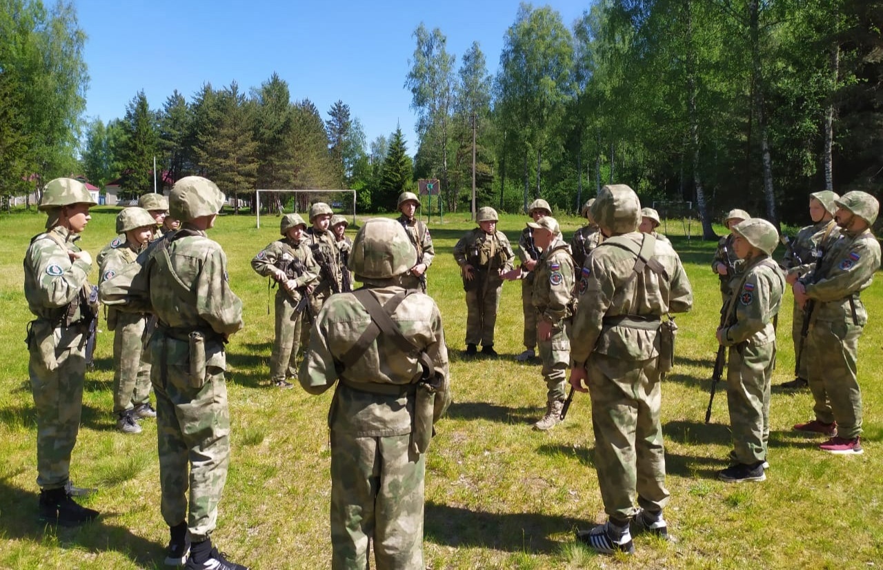 Учебные сборы по основам военной службы.