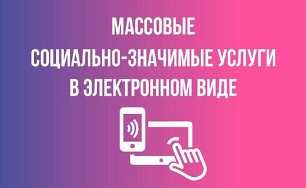 Массовые социально-значимые услуги.