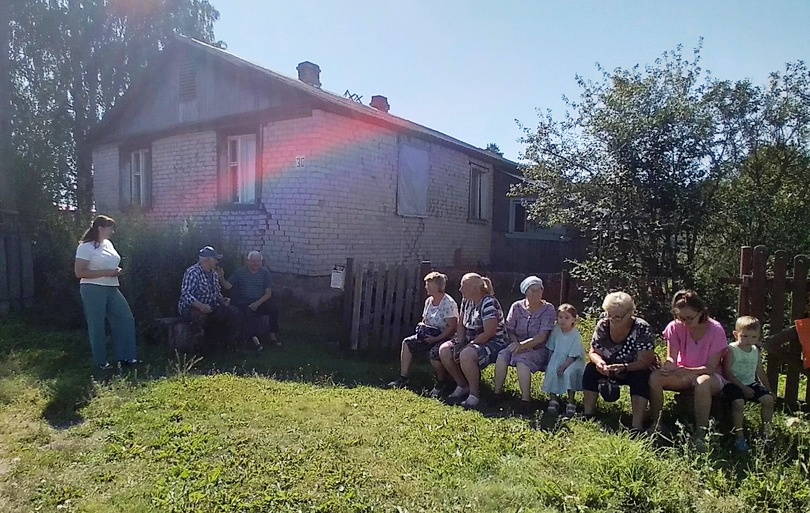 В деревне Еремино состоялся сход граждан.